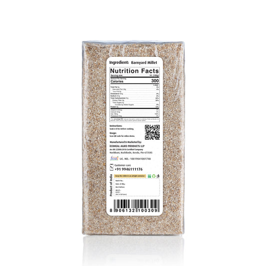Ecoheal Barnyard Millet - 1 kg