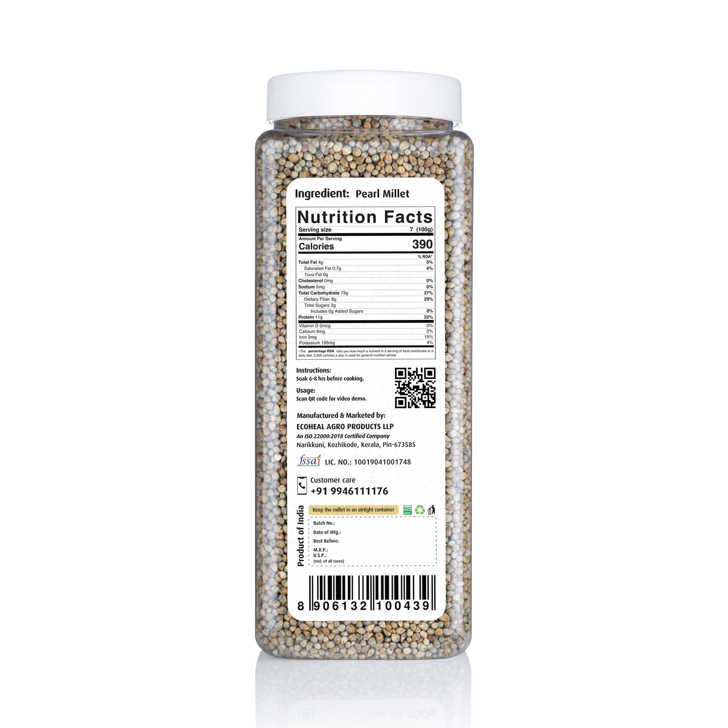 Ecoheal Pearl Millet - 700 g