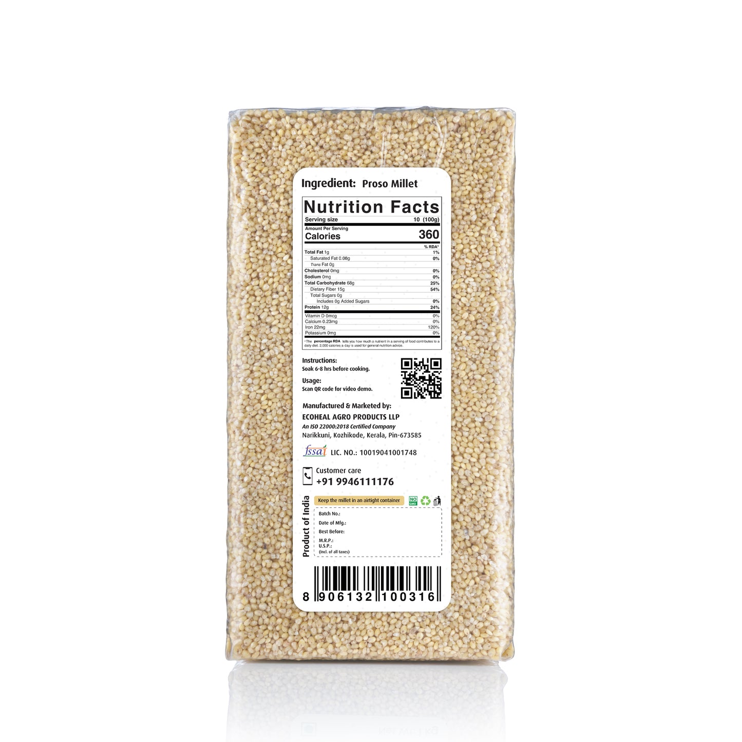 Ecoheal Proso Millet - 1 kg