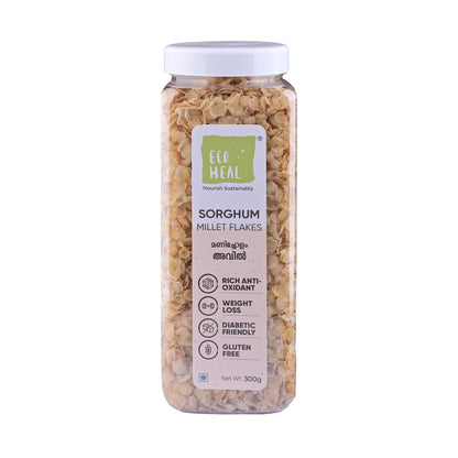 Ecoheal Sorghum Millet Flakes - 300 g
