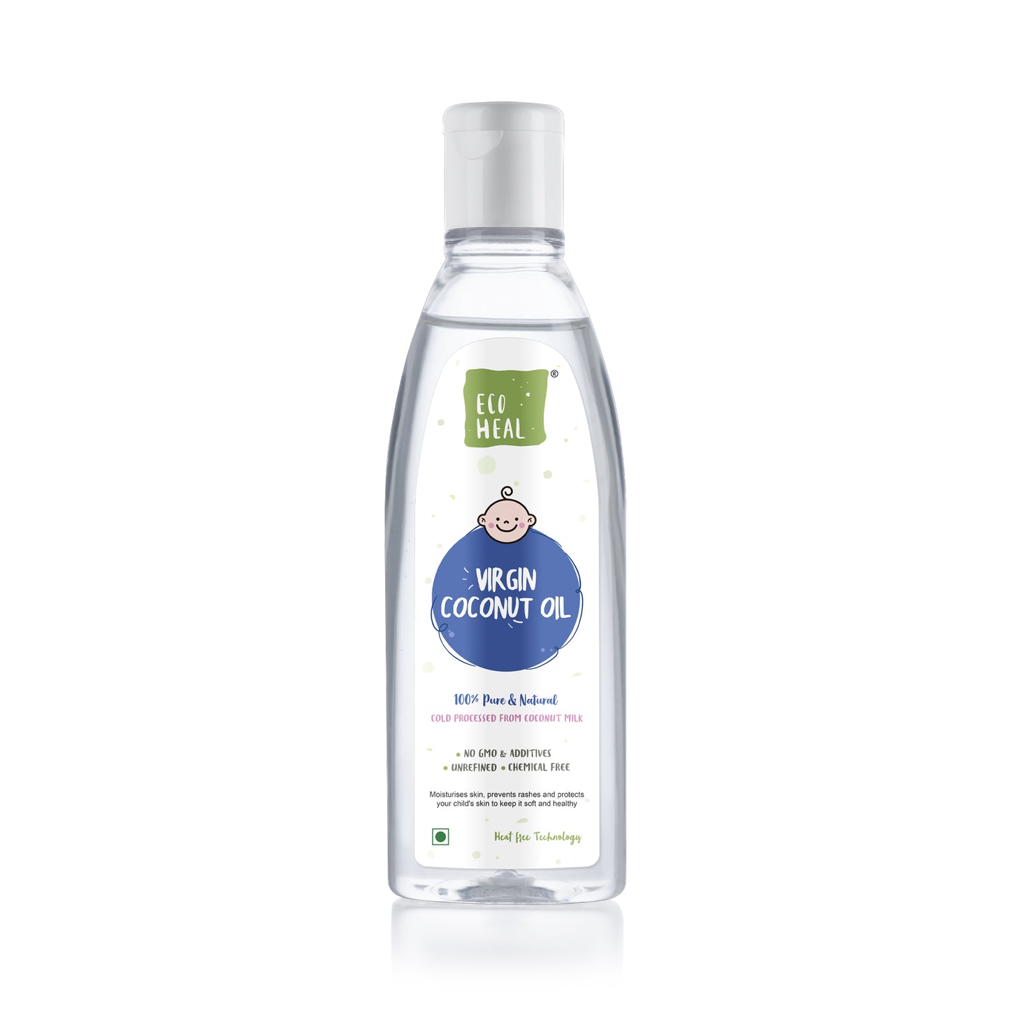 Ecoheal Virgin Coconut Oil – Baby (100 ml)