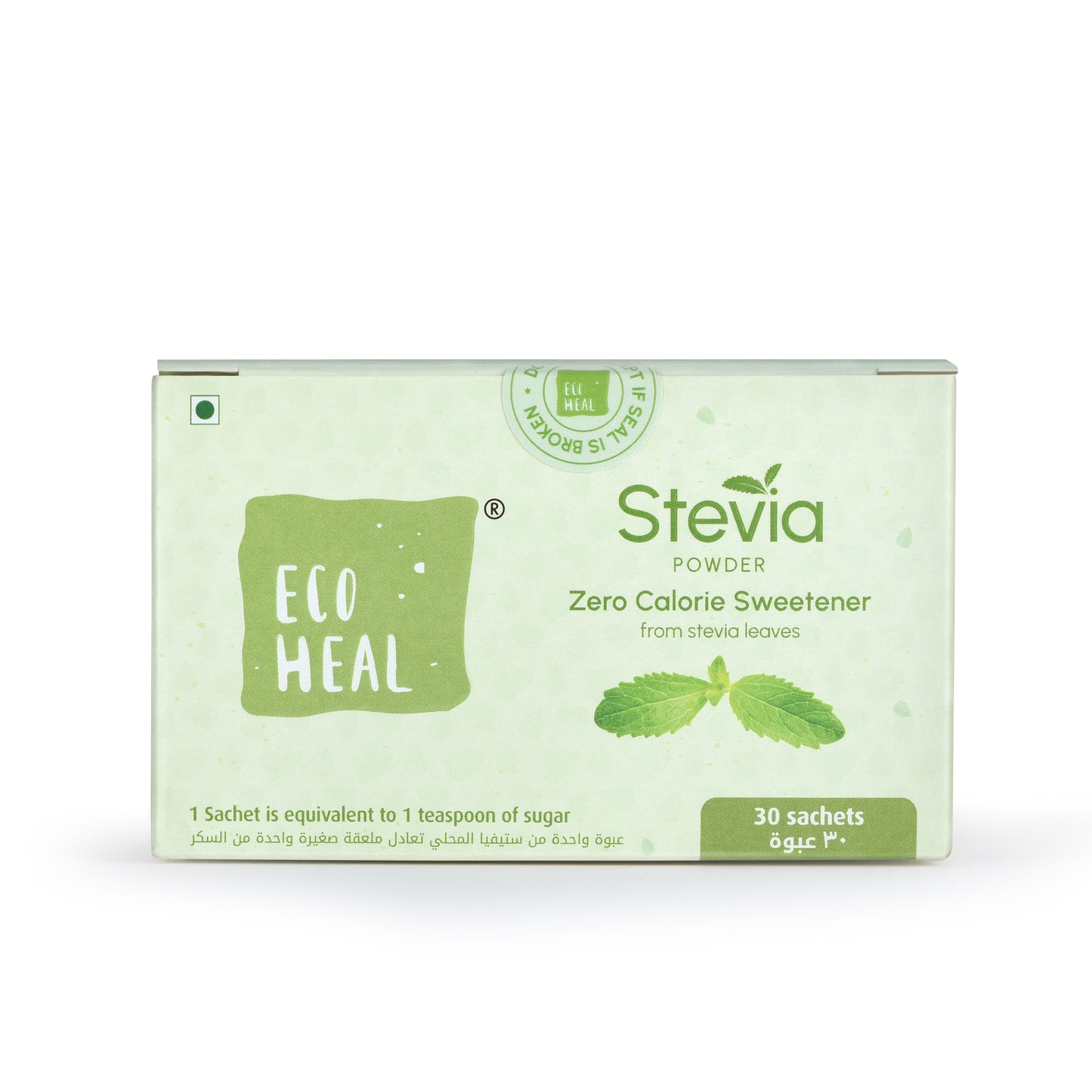 Ecoheal Stevia Sachets - 30 Sachets