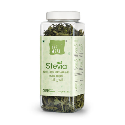 Ecoheal Whole Dry Stevia Leaf - 50 g