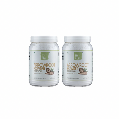 Ecoheal Arrowroot Powder Indigenous - 150 g (Pack of 2)