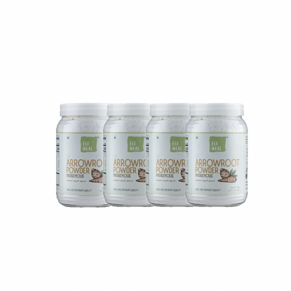 Ecoheal Arrowroot Powder Indigenous - 150 g (Pack of 4)