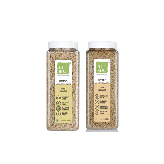 Millet Combo – Kodo & Little Millet Flakes