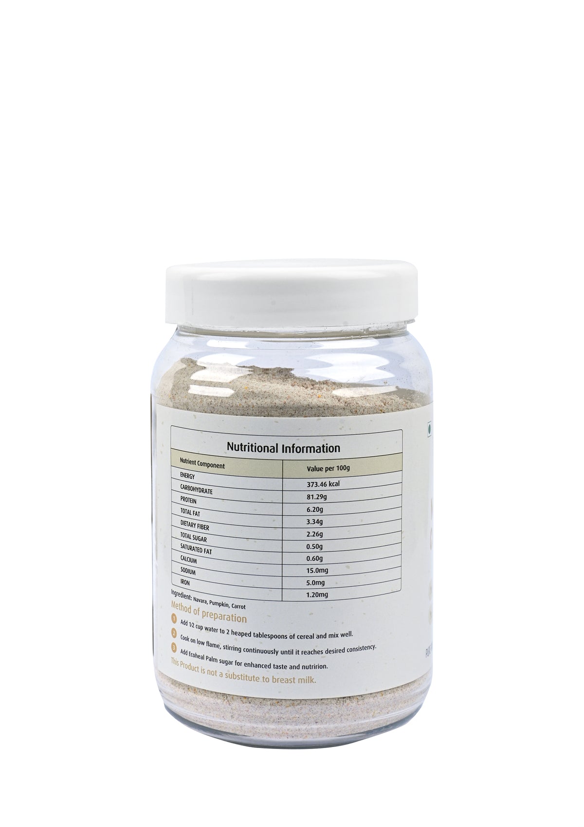 Ecoheal Navara Pumpkin Carrot Porridge 200 g