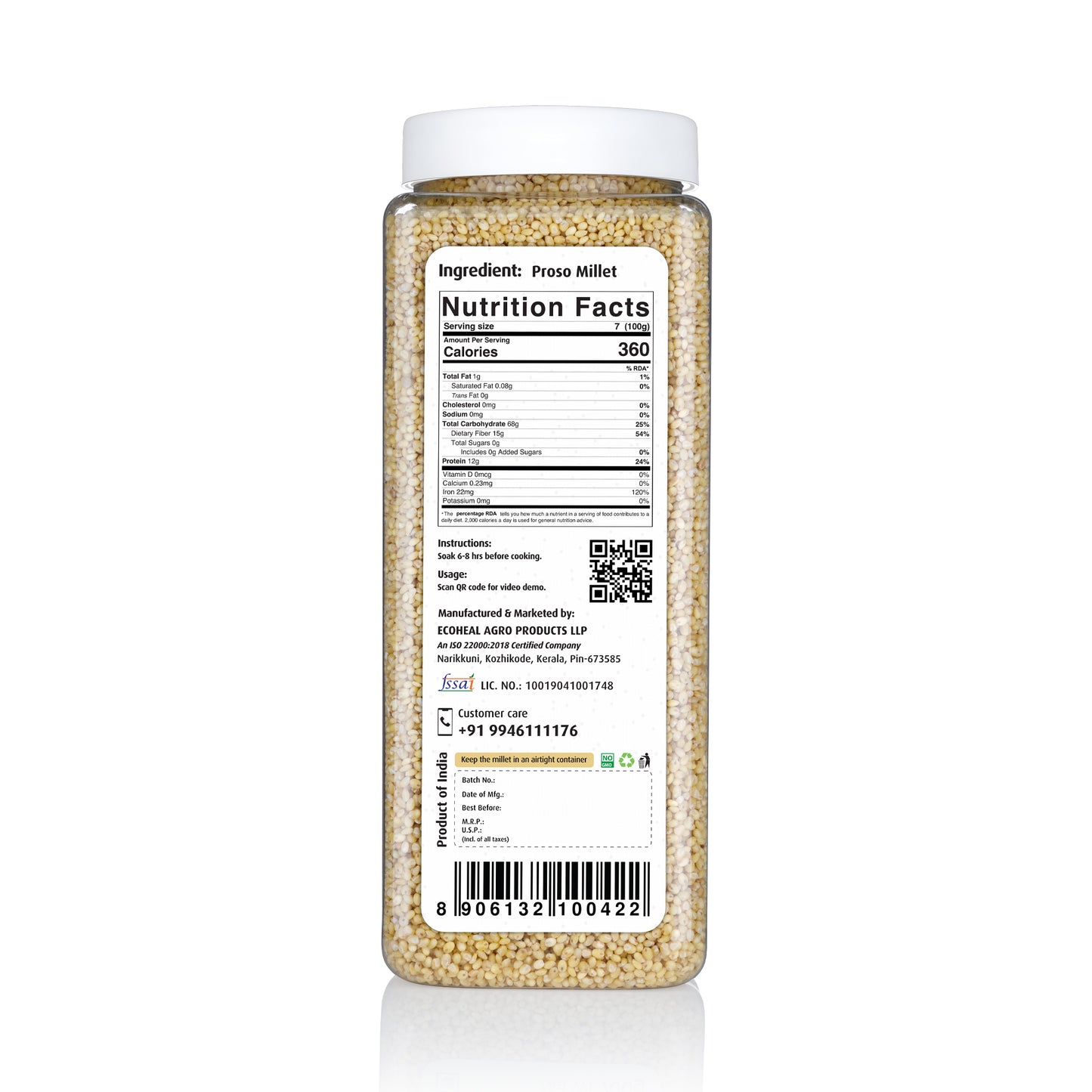 Ecoheal Proso Millet - 700 g